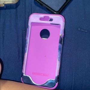 Marble purple iPhone 6 phone case